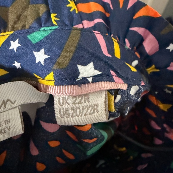 EUC Boden High Neck Occasion Dress Size 20/22R - Picture 6 of 6